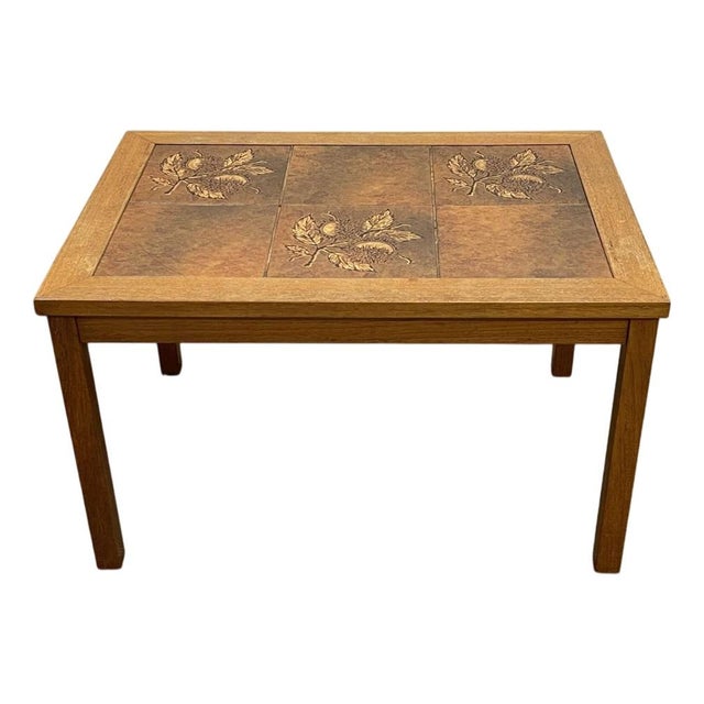 Danish Teak and Tiled Coffee Table, 1970s For Sale - Image 9 of 9
