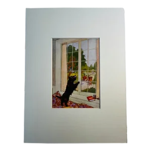 1930s Vintage Terrier Book Illustration Print