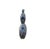 Oriental Slim Flat Gourd Shape Flower Theme Porcelain Art Vase For Sale - Image 4 of 14