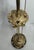 Brass Antique Brass Acanthus Leaf Buffet Table Lamps Brass Pull Chains Black Marble Bases - a Pair For Sale - Image 8 of 12
