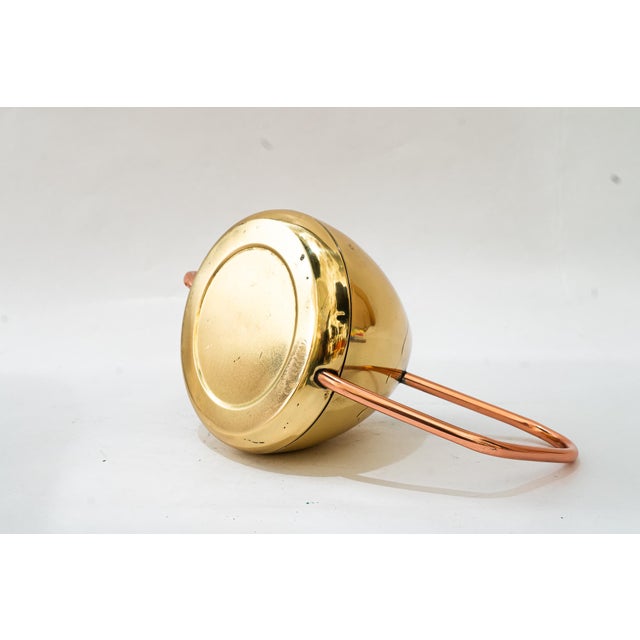 Copper and Brass Watering Can, 1950s For Sale - Image 4 of 8