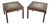 Kvalitet Rosewood & Tile Mid-Century Side Tables For Sale