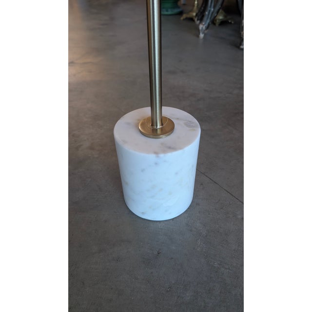 Mid-Century Modern 1990s Speakeasy Accent Table For Sale - Image 3 of 12