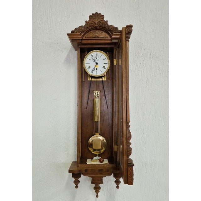 Vintage German Wall Clock from Kieninger, 1990s For Sale - Image 3 of 11