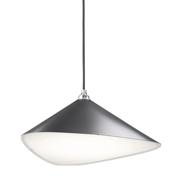 Emily II Pendant Light in Anthracite Semi-Matte Paint by Daniel Becker for Moss Objects For Sale