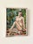 Textile Petite French Nude en Plein Aire, Vintage Oil on Canvas, Framed For Sale - Image 7 of 11