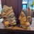 Mid 20th Century Pair of Indian Folk Art Heads, Male & Female Door Gaurds For Sale In Pittsburgh - Image 6 of 12