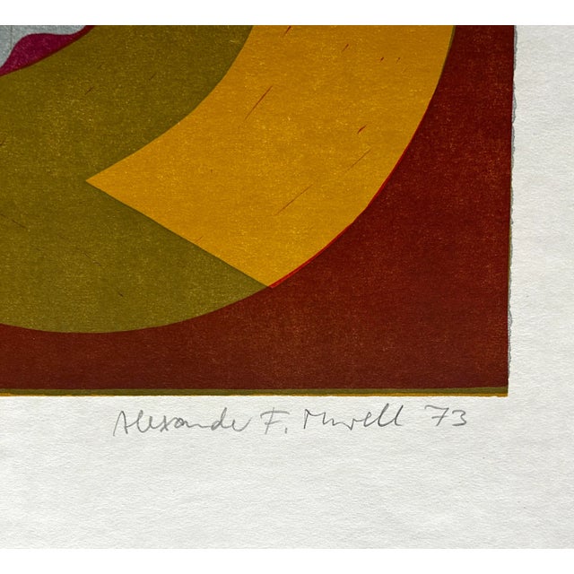 Artist - Alexander F Murrell Title - Geometric Study Handsigned in pencil lower right Year - 1973 Limited Edition 59/100...
