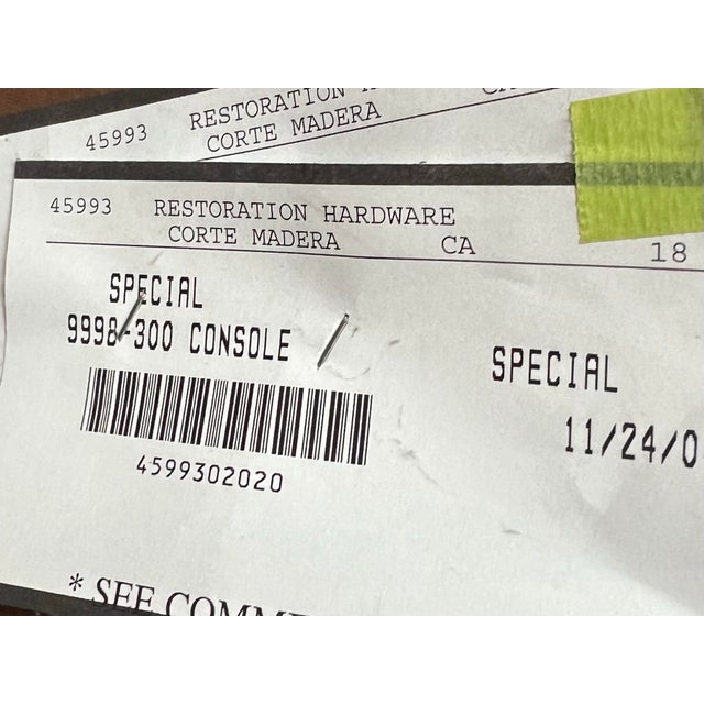 Vintage Restoration Hardware Bookshelf For Sale - Image 11 of 12