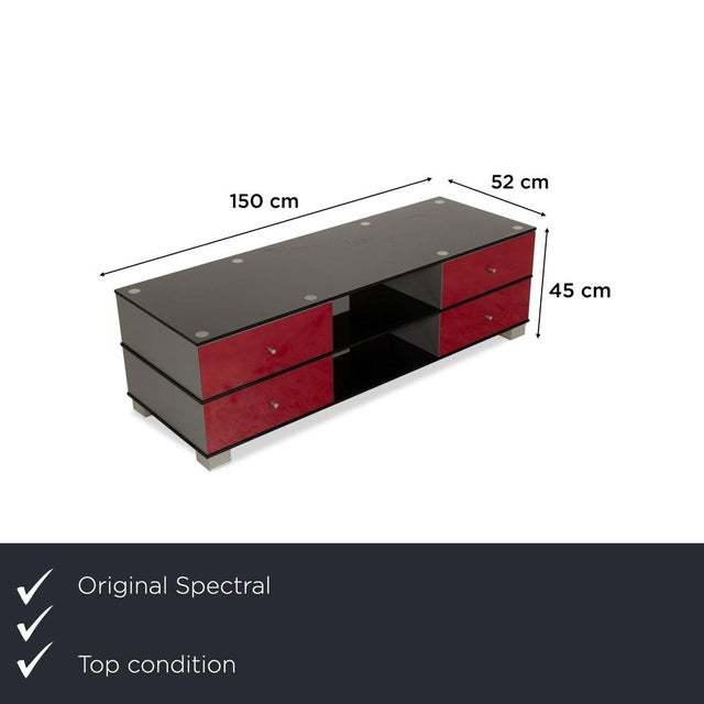 The Spectral Glass Sideboard impresses with its striking red hue combined with a high-quality glass finish. It also offers...