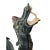 Vintage Large Chinoiserie Tang-Style Terracotta Camel on Wood Stand 26.5" H For Sale In New York - Image 6 of 7