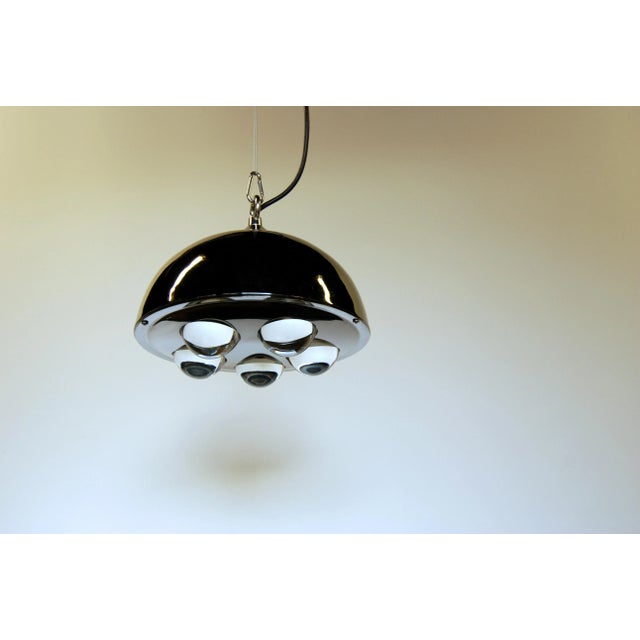 2010s Ufo Lotus Pendant Light For Sale - Image 5 of 5