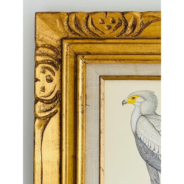 Not Yet Made - Made To Order Large Size Original Hand-Painted Painting of a Bird in a Vintage Frame For Sale - Image 5 of 5