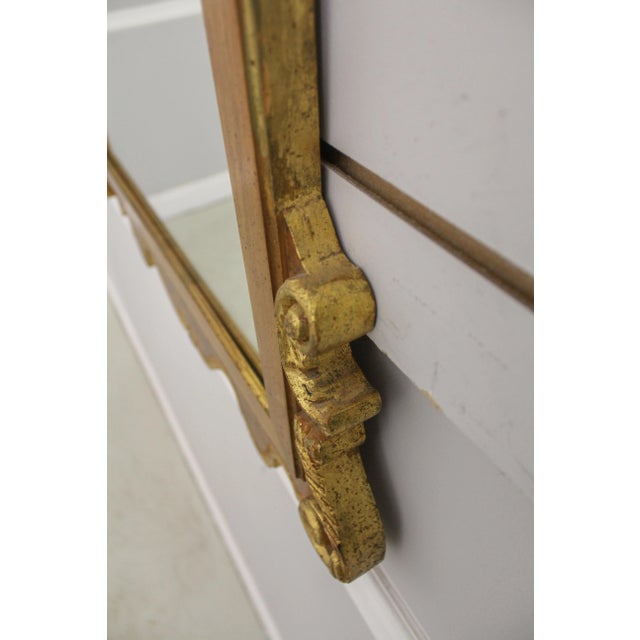 Brown Florentina Italian Made Walnut Mirror For Sale - Image 8 of 13