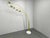 Danish Arc Floor Lamp in Brass and Marble from Bilka, 1970s For Sale - Image 3 of 16