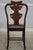 Pair of Vietnamese Mother of Pearl Inlaid Occasional Side Chairs For Sale - Image 4 of 18