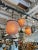 Orange Mosaic Bucket Pendant Light, Medium For Sale - Image 4 of 7