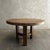 Custom Reclaimed Elm Wood Dining Table in Dark Finish For Sale In Los Angeles - Image 6 of 9