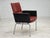 1970s, Danish design by Arne Vodder. Easy chair, furniture leather, chrome steel, wood. Original good condition: no...