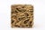 Bronze Vintage French Bronze Twisted Square Cube Sculptures Signed by Yascal, 1980's Pair Of For Sale - Image 8 of 11