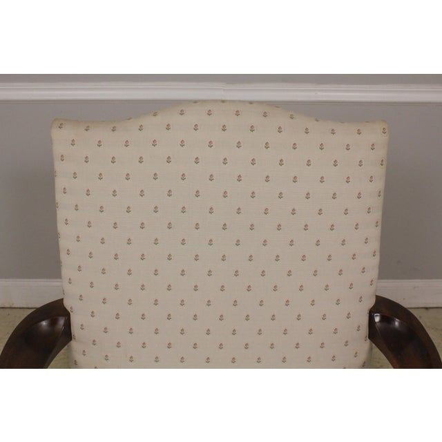 Southwood Ball & Claw Mahogany Open Armchair For Sale - Image 4 of 13