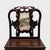 Stone Shanghai Deco Marble Back Chair, C. 1930 For Sale - Image 7 of 8