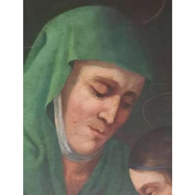 Title: Saint Anne Teaching the Virgin to Read (Spanish: Santa Ana enseñando a leer a la Virgen; English: Saint Anne...