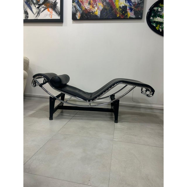 1980s LC4 Chaise Longue by Le Corbusier for Alivar, 1990s For Sale - Image 5 of 9