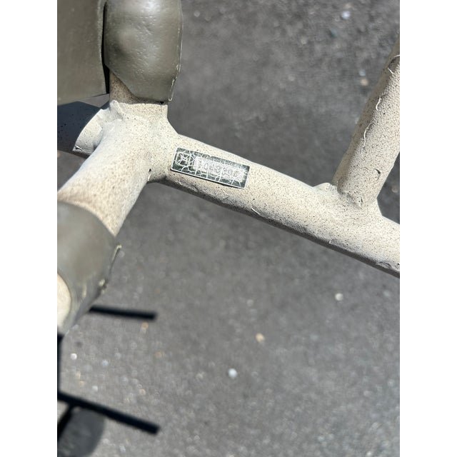 Metal Beautiful Vintage Aluminum Brown Jordan Patio Set Table & 6 Chairs For Sale - Image 7 of 10