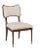 Woodbridge Furniture Powers Upholstered Side Chair For Sale