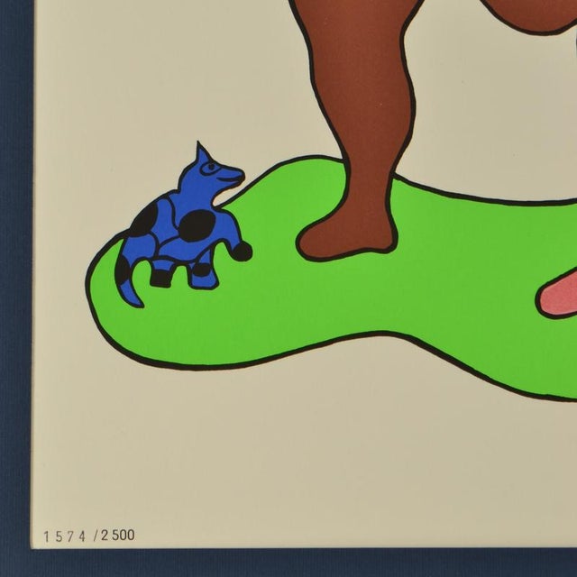 Black Niki De Saint Phalle, Nana, Screen Prints, 1999, Set of 2 For Sale - Image 8 of 10