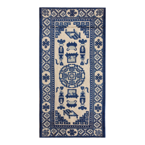 Early 20th Century N. Chinese Baotou Carpet