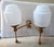 Art Deco Vintage Art Deco Light Old Lamp Wall Sconces Fixture Brass & Skyscraper Milk Glass Shade Ship Light For Sale - Image 3 of 7