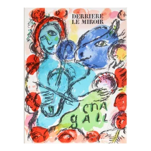 Pantomime From Derriere Le Miroir Cover, Marc Chagall