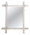 White Bamboo Mirror, France, 1930s For Sale