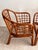 Italian Woven Bamboo Armchairs, 1960s, Set of 2 For Sale - Image 11 of 15