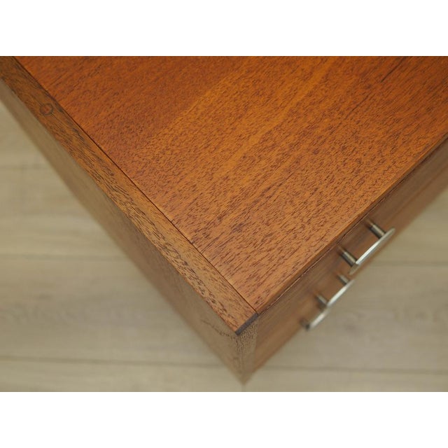 Wood Vintage Danish Teak Chest of Drawers, 1970s For Sale - Image 7 of 11