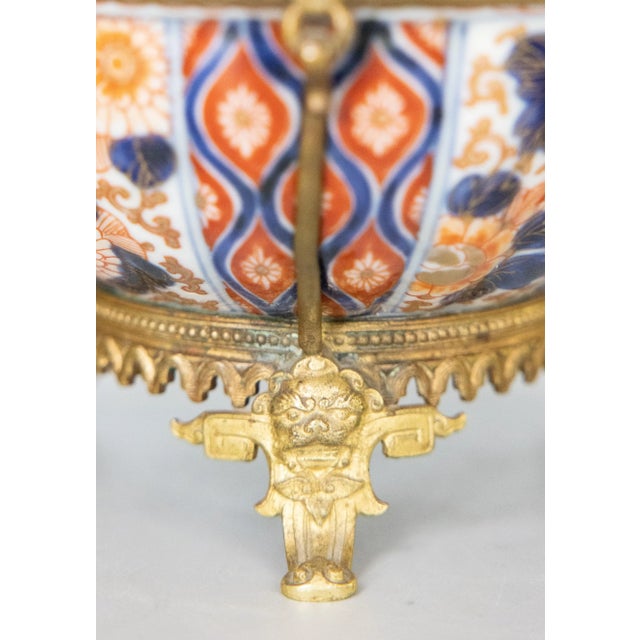 19th Century Imari Porcelain Lidded Bowl Jewelry Box For Sale In Houston - Image 6 of 8