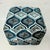 1960s Mid-Century Modern Boho Chic Abstract Low Stool or Bench, Newly Upholstered. For Sale - Image 6 of 9