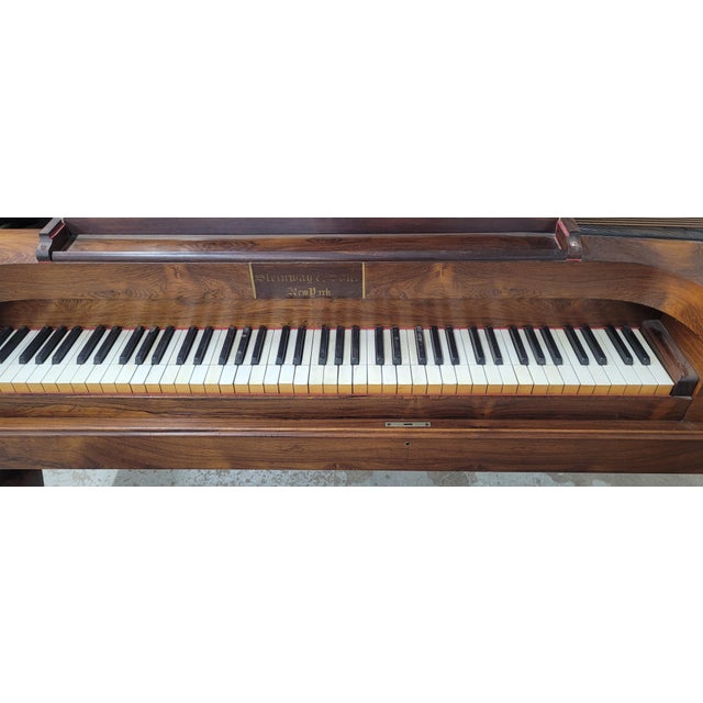 Circa 1860 Solid Rosewood Large Square Piano For Sale - Image 13 of 17