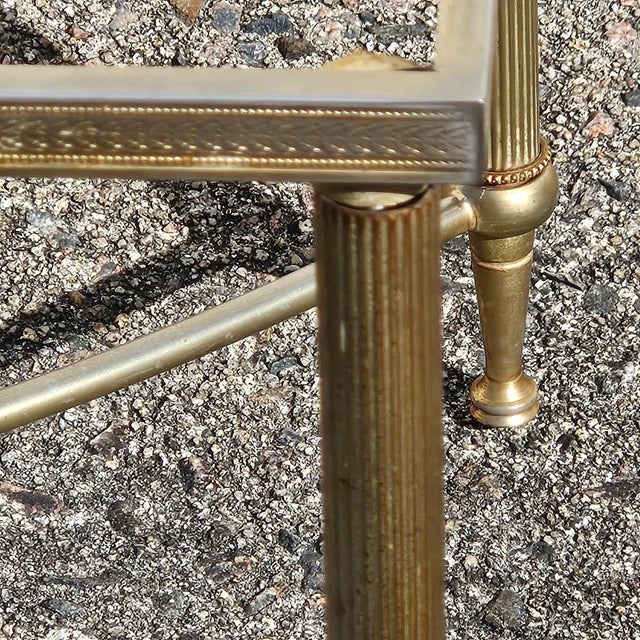 Vintage Marble Coffee Table from Maison Jansen For Sale - Image 14 of 18