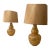 1960s Beautiful Iridescent Lamps - Pair For Sale