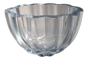 Mid-Century Strombergshyttan Swedish Crystal Vase