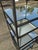 Black Etagere W Eight Mirrored Metal Shelves ~ Narrow Book Shelf Book Case #2 For Sale - Image 15 of 15
