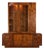 Lane Staccato Vintage Two Piece Mid Century Modern China Cabinet Buffet and Hutch C. 1970s For Sale