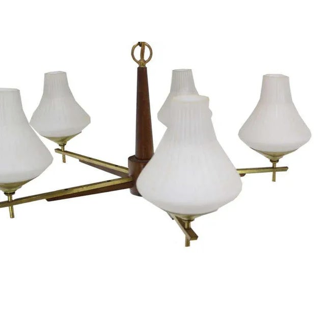 Early 20th Century Danish Mid-Century Modern Chandelier For Sale - Image 5 of 8