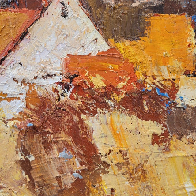 Etienne Ritter, Alsatian Village, 1950s, Oil on Canvas For Sale - Image 9 of 18