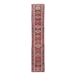 Galerie Shabab Collection Tribal Mid-20th Century Handmade Turkish Anatolian Runner For Sale