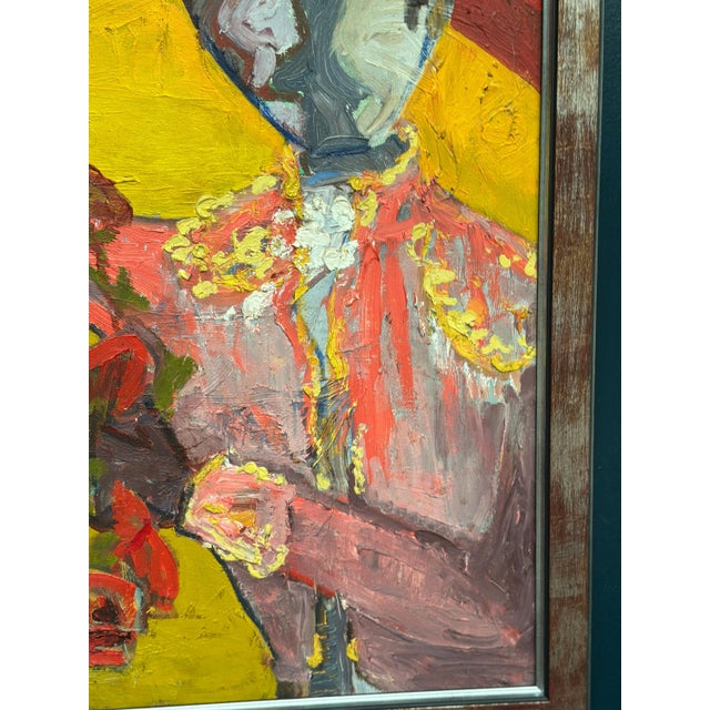 1960s Gösta Lewin, Matador, 1969, Oil Painting on Canvas, Framed For Sale - Image 5 of 18
