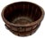 Great Antique American Hand Made Steam Bent Oak Maine Apple Farm Gathering Basket With Excellent Patina For Sale - Image 17 of 18